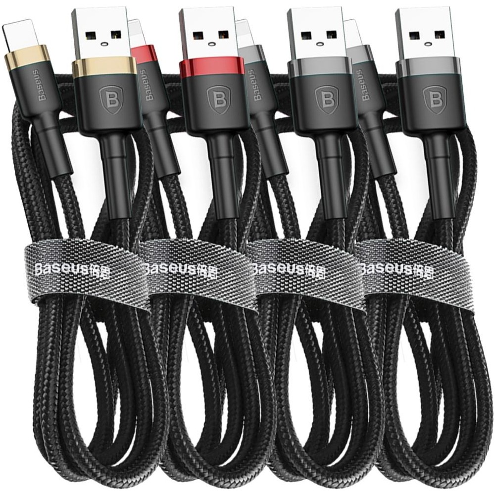 Baseus Lightning USB Kablo Gold-Siyah 2 mt